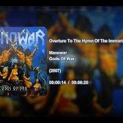 The lyrics KINGS OF METAL of MANOWAR is also present in the album Gods of war live (2007)