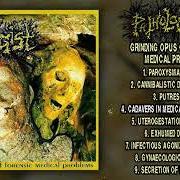 The lyrics PAROXYSMAL PRELUDE of PATHOLOGIST is also present in the album Grinding opus of forensic medical problems (1994)