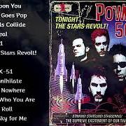 The lyrics BLAST OFF TO NOWHERE of POWERMAN 5000 is also present in the album Tonight the stars revolt! (1999)
