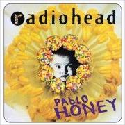 The lyrics ANYONE CAN PLAY GUITAR of RADIOHEAD is also present in the album Pablo honey (1993)
