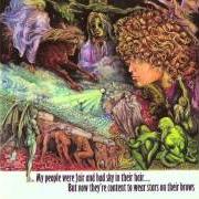 The lyrics STRANGE ORCHESTRAS of T. REX is also present in the album My people were fair and had sky in their hair (1968)