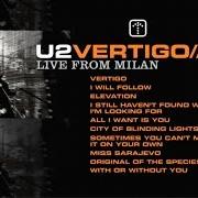 The lyrics VERTIGO of U2 is also present in the album 18 singles (2006)
