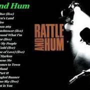 The lyrics BULLET THE BLUE SKY of U2 is also present in the album Rattle and hum (1988)