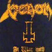 The lyrics WOMEN LEATHER AND HELL of VENOM is also present in the album At war with satan (1984)