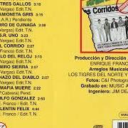 The lyrics DE CANTINA EN CANTINA of LOS HURACANES DEL NORTE is also present in the album La mejor colección (disco 1) (2007)