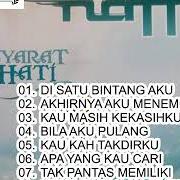 The lyrics TANAH AIRKU of NAFF is also present in the album Isyarat hati (2006)