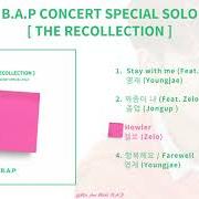 The lyrics FAREWELL… of B.A.P is also present in the album B.A.P concert special solo 'the recollection' (2018)