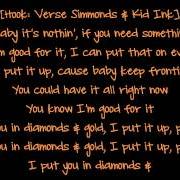 The lyrics DIAMONDS of VERSE SIMMONDS is also present in the album Diamonds (2017)
