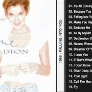 The lyrics YOU MAKE ME FEEL (LIKE A NATURAL WOMAN) of CELINE DION is also present in the album Falling into you (1996)