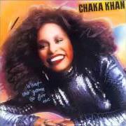 The lyrics I KNOW YOU, I LIVE YOU of CHAKA KHAN is also present in the album What cha' gonna do for me? (1981)