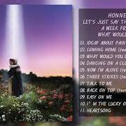The lyrics COMING HOME of HONNE is also present in the album Let's just say the world ended a week from now, what would you do? (2021)