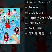 The lyrics BODY TALK of RED VELVET is also present in the album Rookie - the 4th mini album (2017)