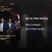 The lyrics TODO CON EXCESO of ALTA CONSIGNA is also present in the album No te pido mucho (2017)
