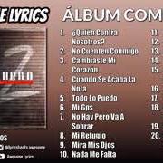 The lyrics CUANDO SE ACABA LA NOTA of ALEX ZURDO is also present in the album ¿quién contra nosotros? (2018)