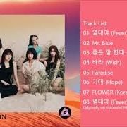 The lyrics FLOWER (KOREAN VERSION) of GFRIEND is also present in the album Fever season (2019)