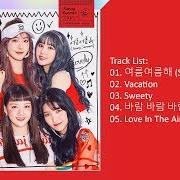 The lyrics WINDY WINDY of GFRIEND is also present in the album Sunny summer (2018)