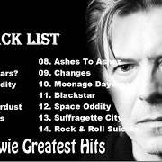 The lyrics REBEL REBEL of DAVID BOWIE is also present in the album Best of bowie (2002)