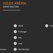 The lyrics MÈSI BONDYÉ of DAVID WALTERS is also present in the album Soleil kréyol (2020)