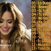 The lyrics LO DUDO of KARINA is also present in the album Mujeres (2017)