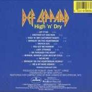The lyrics NO NO NO of DEF LEPPARD is also present in the album High 'n' dry (1981)