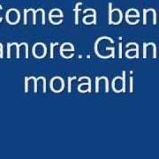 The lyrics NON TI DIMENTICHERÒ of GIANNI MORANDI is also present in the album Come fa bene l'amore (2000)