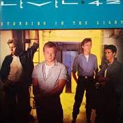 The lyrics DANCE ON HEAVY WEATHER of LEVEL 42 is also present in the album Standing in the light (1983)