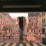 The lyrics NICOTINA of LIBIDO is also present in the album Lo último que hablé ayer (2005)