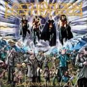 The lyrics SWORN IN METAL WIND of LOST HORIZON is also present in the album Awakening the world (2001)
