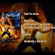 The lyrics SWORDS IN THE WIND of MANOWAR is also present in the album Warriors of the world (2002)