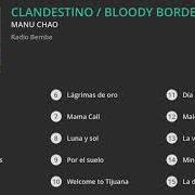 The lyrics LA DESPEDIDA of MANU CHAO is also present in the album Clandestino / bloody border (2019)