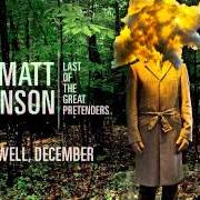 The lyrics I BELIEVE IN FATHER CHRISTMAS of MATT NATHANSON is also present in the album Farewell december (2020)