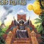 The lyrics THE TEMPLE FANFARE of MOB RULES is also present in the album Temple of two suns