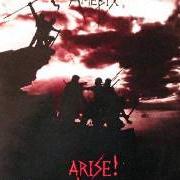 The lyrics LARGACTYL of AMEBIX is also present in the album Arise! (1985)