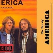 The lyrics A HORSE WITH NO NAME of AMERICA is also present in the album History (1975)