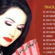 The lyrics FUE EN UN CAFÉ (UNDER THE BOARDWALK) of ANA GABRIEL is also present in the album Vivencias (1996)