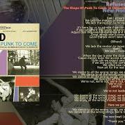 The lyrics THE APOLLO PROGRAM WAS A HOAX of REFUSED is also present in the album The shape of punk to come: a chimerical bombination in 12 bursts (1997)