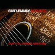 The lyrics SEE THE LIGHTS of SIMPLE MINDS is also present in the album Acoustic (2016)