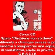 The lyrics DIREZIONE NON SO DOVE of SPARO is also present in the album Direzione non so dove (2002)
