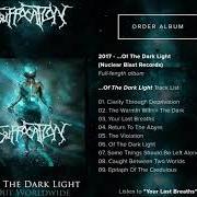 The lyrics THE VIOLATION of SUFFOCATION is also present in the album … of the dark light (2017)