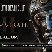The lyrics DEUS EX MACHINA of THE MONOLITH DEATHCULT is also present in the album Trivmvirate (2008)