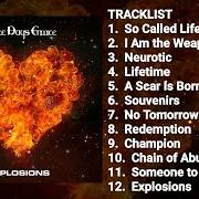 The lyrics NEUROTIC (FEAT. LUKAS ROSSI) of THREE DAYS GRACE is also present in the album Explosions (2022)