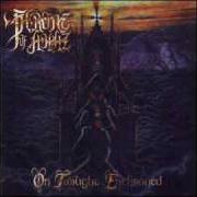 The lyrics WITH SHADOW WINGS of THRONE OF AHAZ is also present in the album On twilight enthroned (1997)