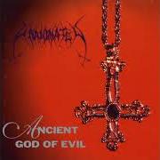 The lyrics RUINS of UNANIMATED is also present in the album Ancient god of evil (1994)