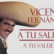 The lyrics PRECIOSA of VICENTE FERNANDEZ is also present in the album A tu salud (1976)
