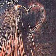 The lyrics LADY IN A ROCK'N' ROLL HELL of WARLOCK is also present in the album True as steel (1986)