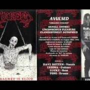 The lyrics UNCONSCIOUS PLEASURE of AVULSED is also present in the album Embalmed in blood (1992)