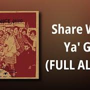 The lyrics ROAD SIGN ALWAYS LOOK BETTER LOOKING OVER YOUR SHOULDER of DEFIANCE, OHIO is also present in the album Share what ya got (2003)