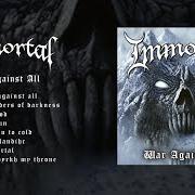 The lyrics BLASHYRKH MY THRONE of IMMORTAL is also present in the album War against all (2023)
