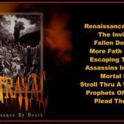The lyrics ESCAPING THE ALTER of BETRAYAL is also present in the album Renaissance by death (1991)