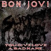 The lyrics LIVIN' ON A PRAYER of BON JOVI is also present in the album Slippery when wet (1986)